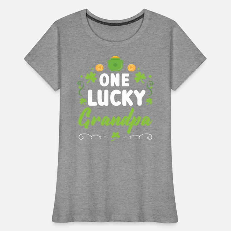 One Lucky Grandpa Irish Grandfather St. Patrick