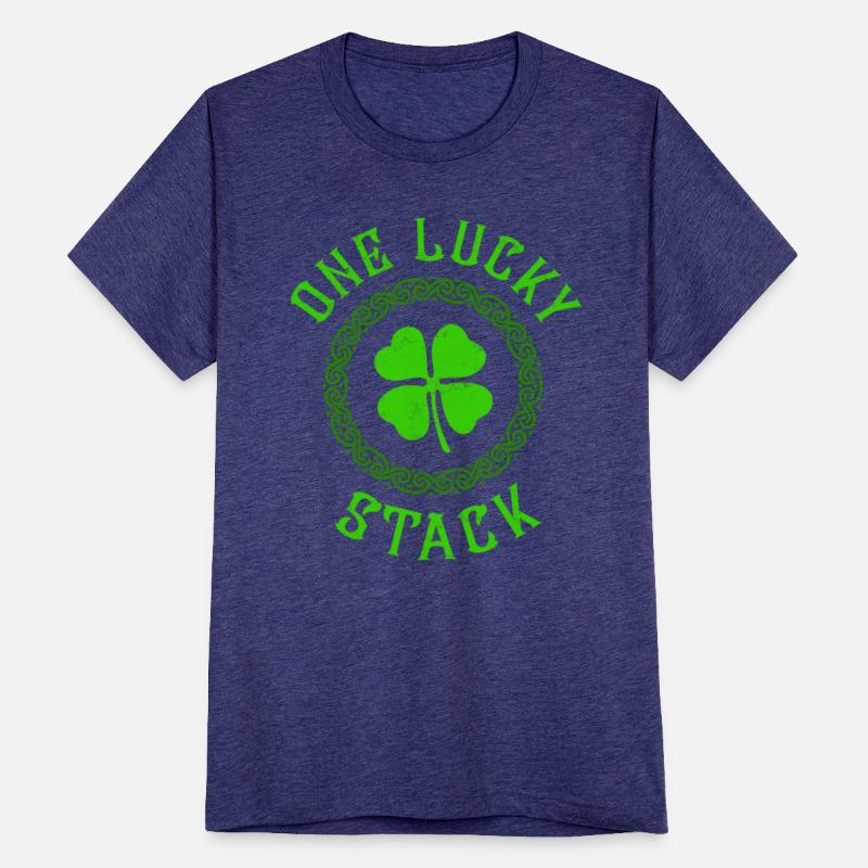 One Lucky Stack Irish Family Four Leaf Clover