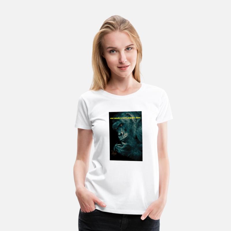 one monkey CAN stop the show T Shirt