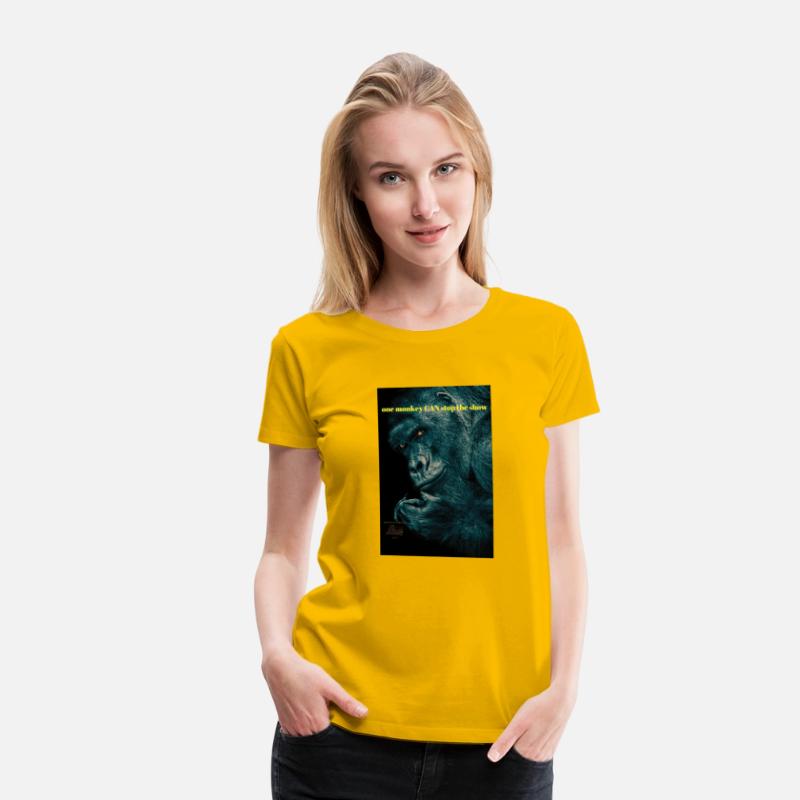 one monkey CAN stop the show T Shirt