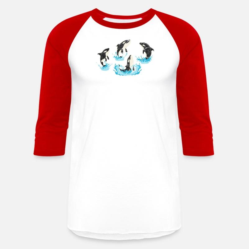 Orca Killer Whale Family Whale Lover Water Jump Ce