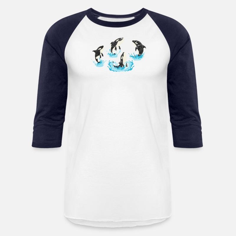 Orca Killer Whale Family Whale Lover Water Jump Ce