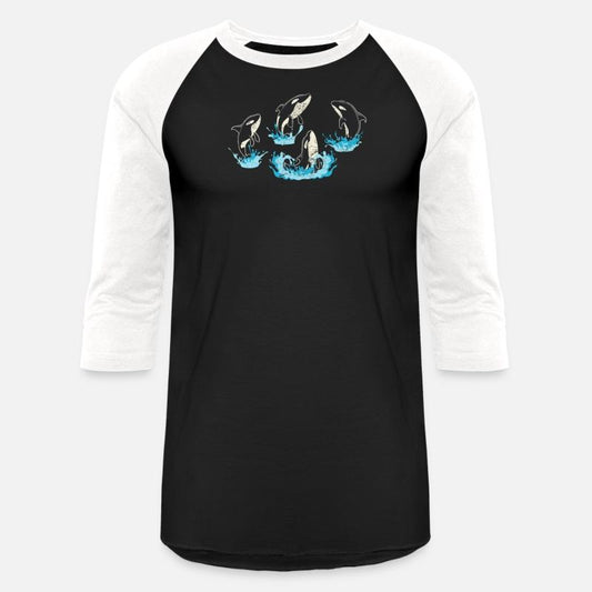 Orca Killer Whale Family Whale Lover Water Jump Ce
