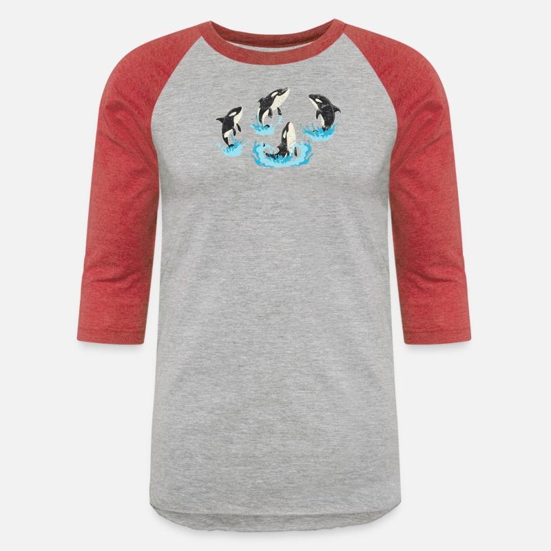 Orca Killer Whale Family Whale Lover Water Jump Ce