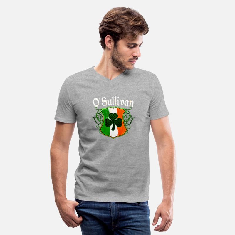 O'Sullivan Irish Surname Ireland Flag Shamrock