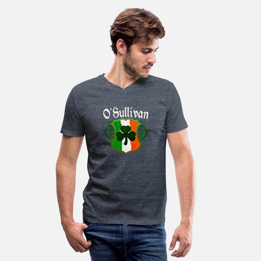 O'Sullivan Irish Surname Ireland Flag Shamrock