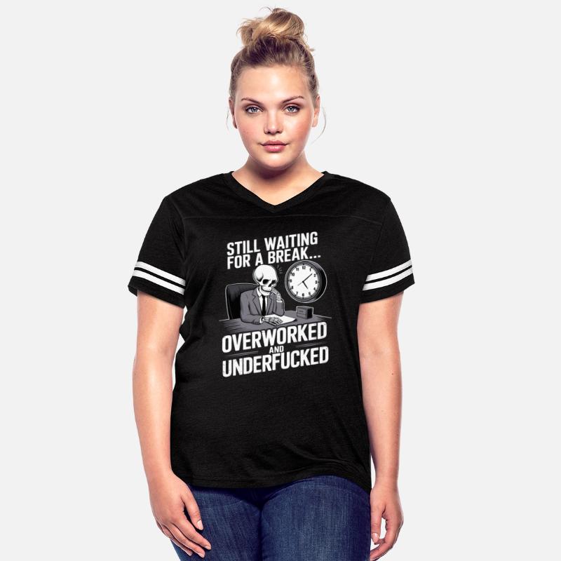 Overworked Skeleton – Tired Office Worker Humor