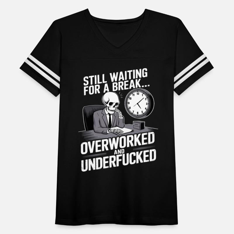 Overworked Skeleton – Tired Office Worker Humor