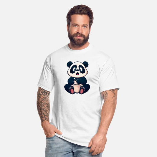 Panda Shocked by Coffee