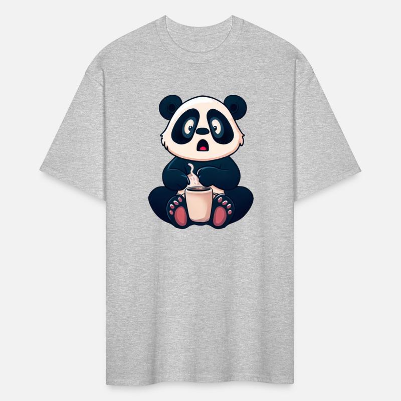 Panda Shocked by Coffee