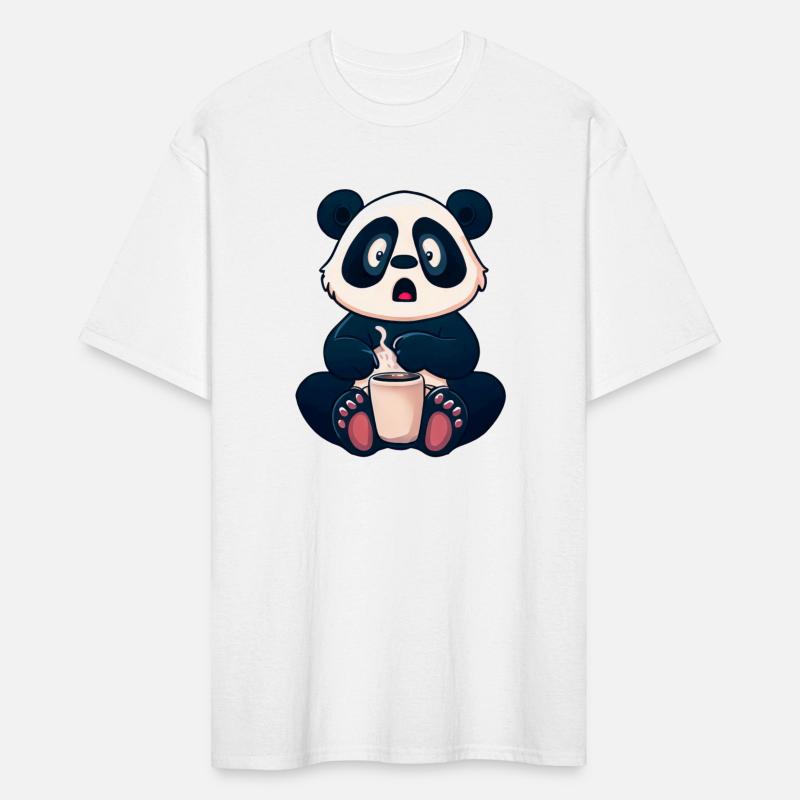 Panda Shocked by Coffee