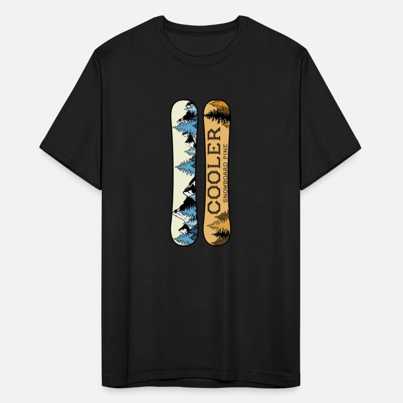 Pastel Vintage Pine Snowboard