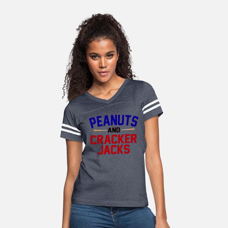 Peanuts and Cracker Jacks Baseball Shirt!