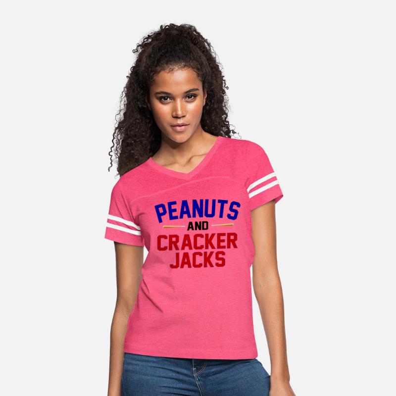 Peanuts and Cracker Jacks Baseball Shirt!