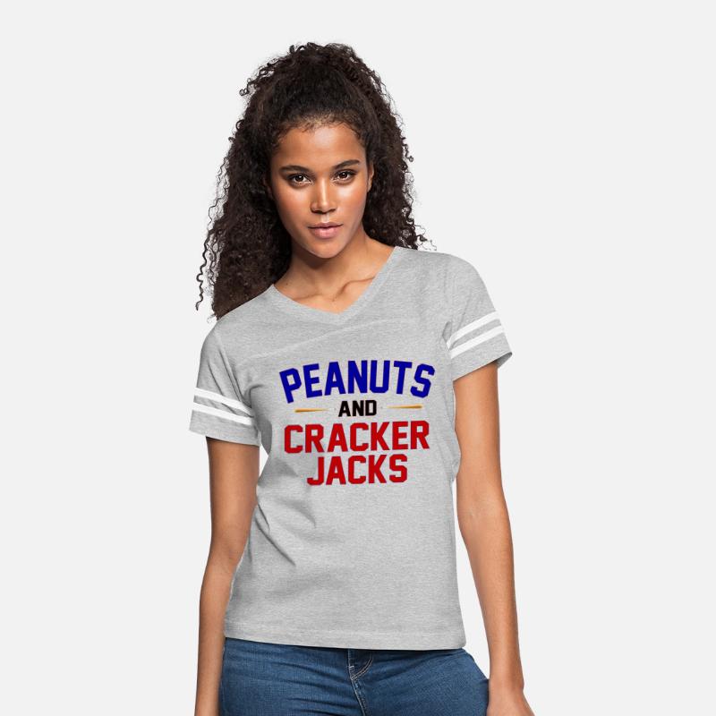 Peanuts and Cracker Jacks Baseball Shirt!