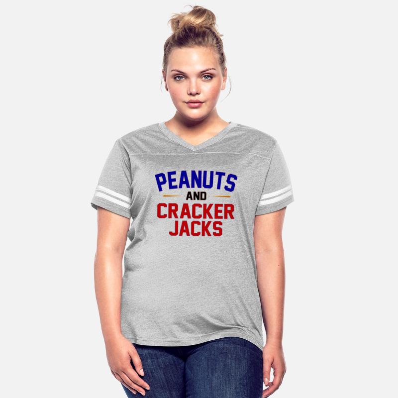 Peanuts and Cracker Jacks Baseball Shirt!