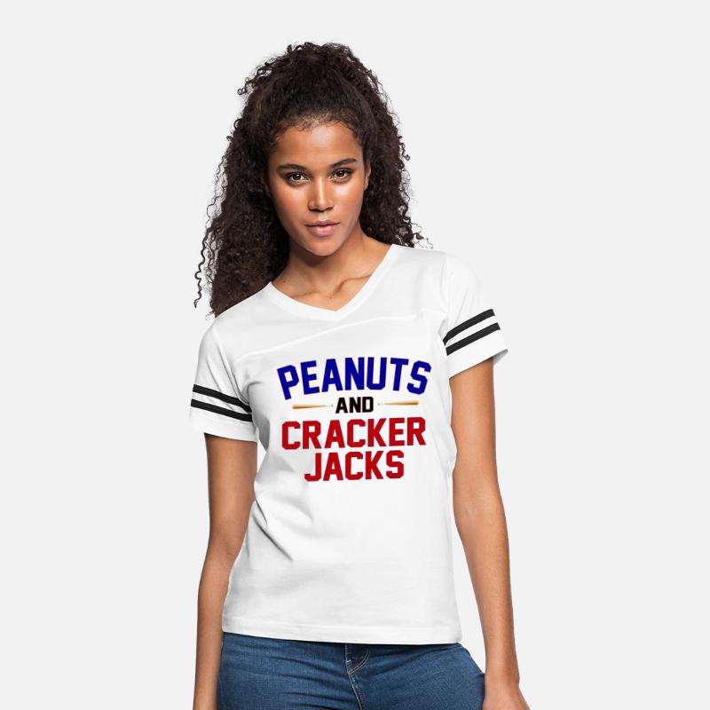 Peanuts and Cracker Jacks Baseball Shirt!