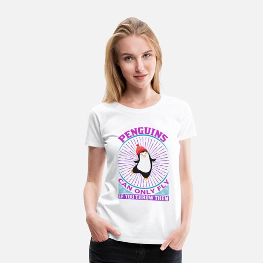 Penguins can only fly if you throw them