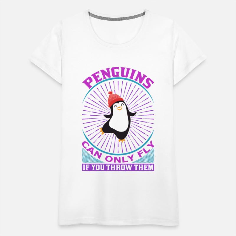 Penguins can only fly if you throw them