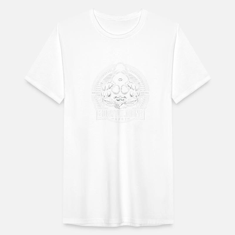 Personal trainer, on men's shirts