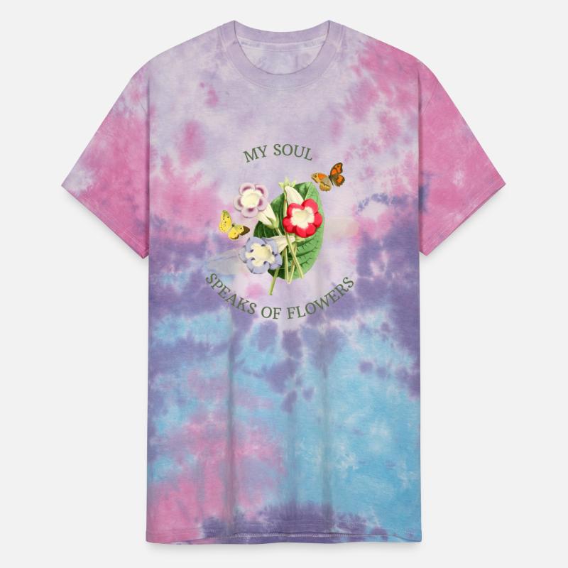 Picture Of Colorful Flowers And Butterflies