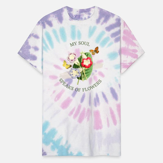 Picture Of Colorful Flowers And Butterflies