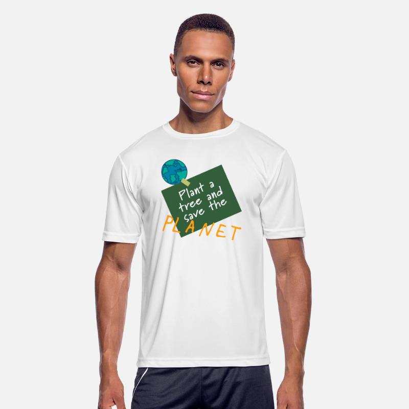 Plant a tree, save the planet.(orange)