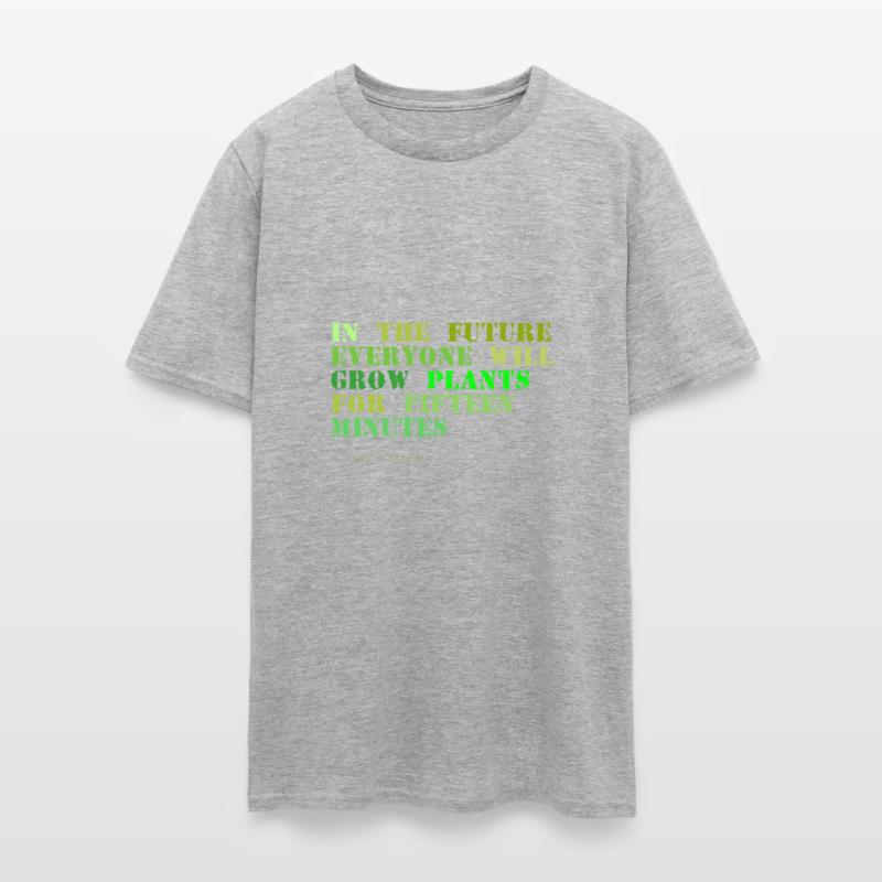 Plant sayings fake andy warhol quote