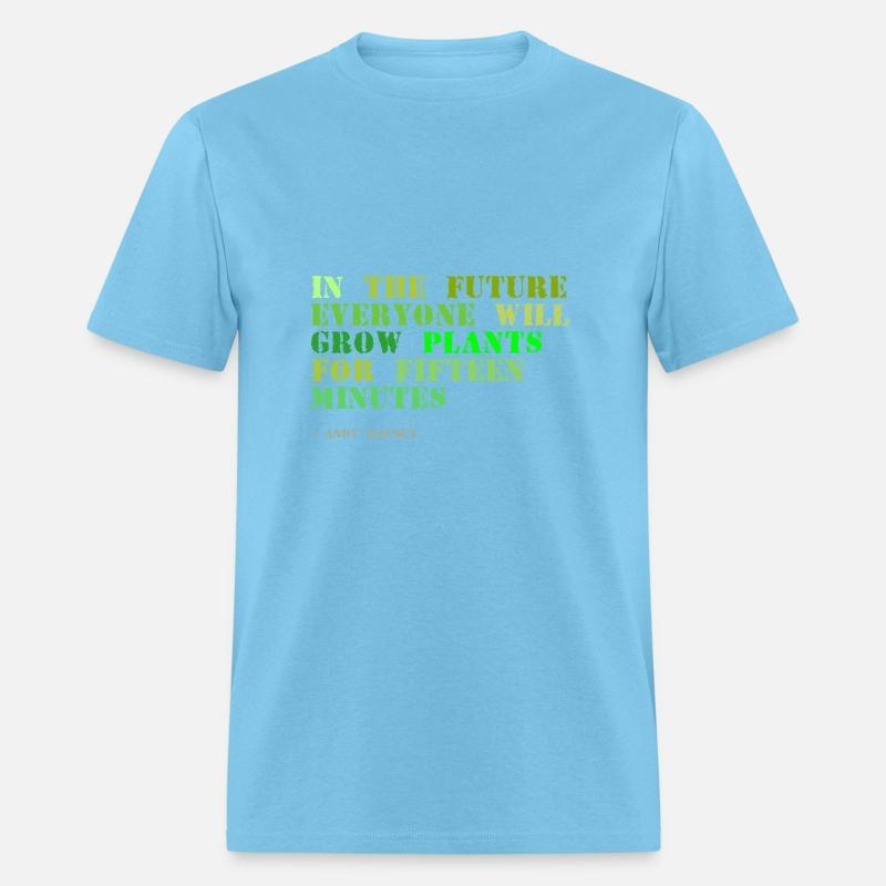 Plant sayings fake andy warhol quote