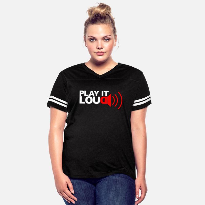 Play it Loud Loudspeaker Club Music Party Design