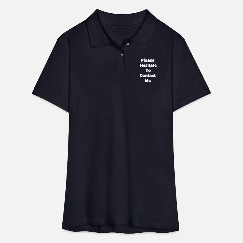 "please hesitate to contact me" in plain white let