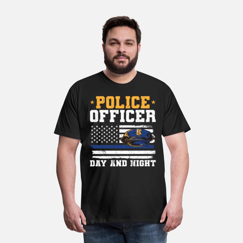Police officer day and night policeman cop uniform