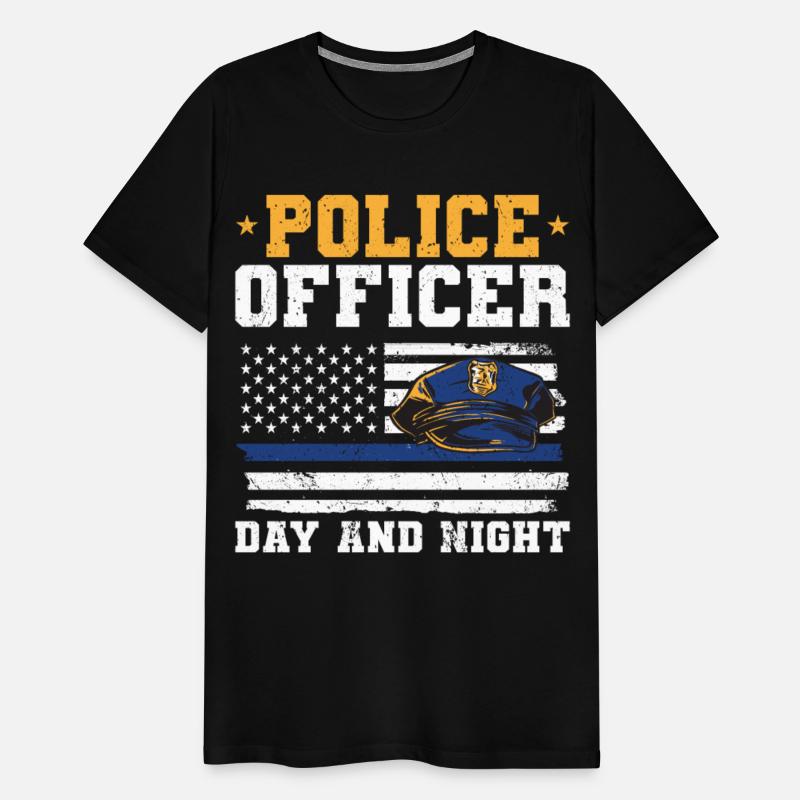 Police officer day and night policeman cop uniform