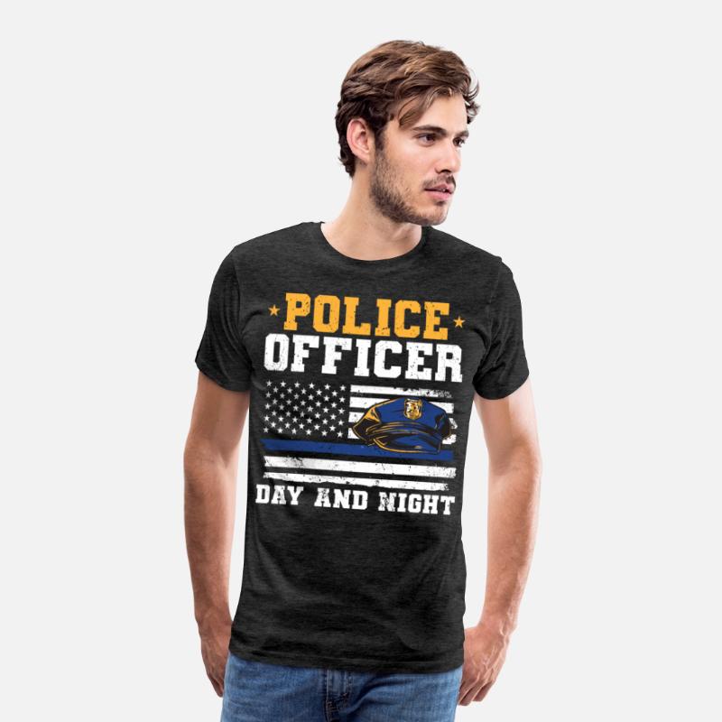 Police officer day and night policeman cop uniform