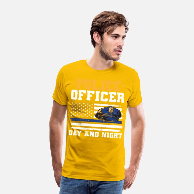 Police officer day and night policeman cop uniform