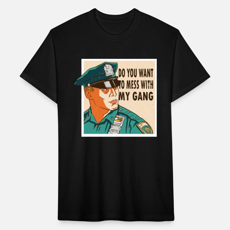 Policeman mess with my gang police officer cop