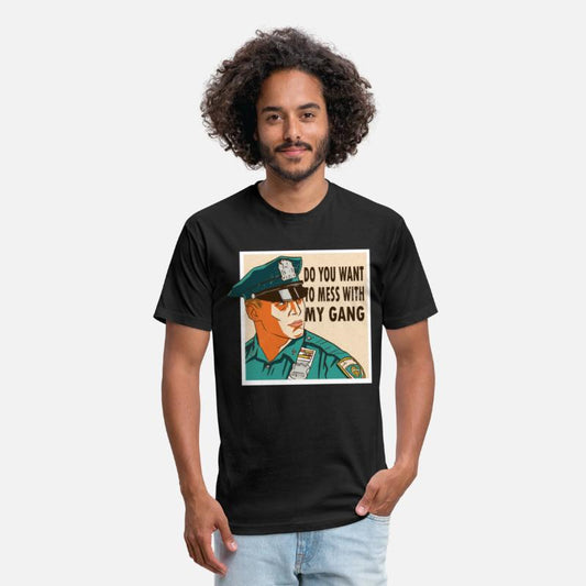 Policeman mess with my gang police officer cop