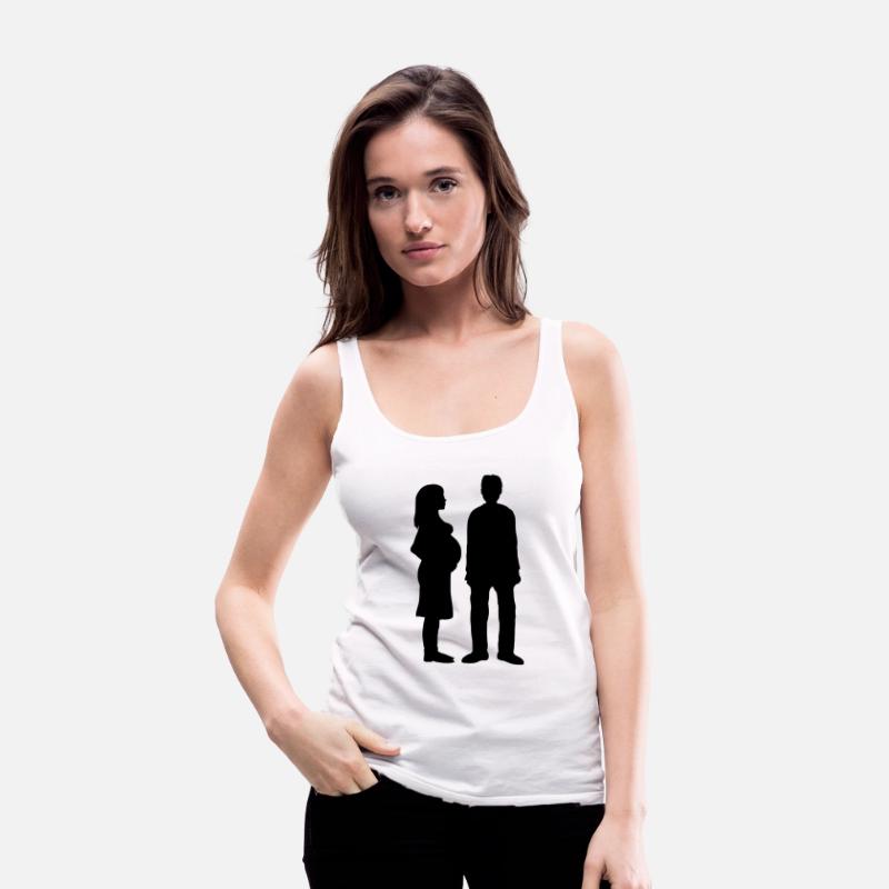 pregnant woman man poor