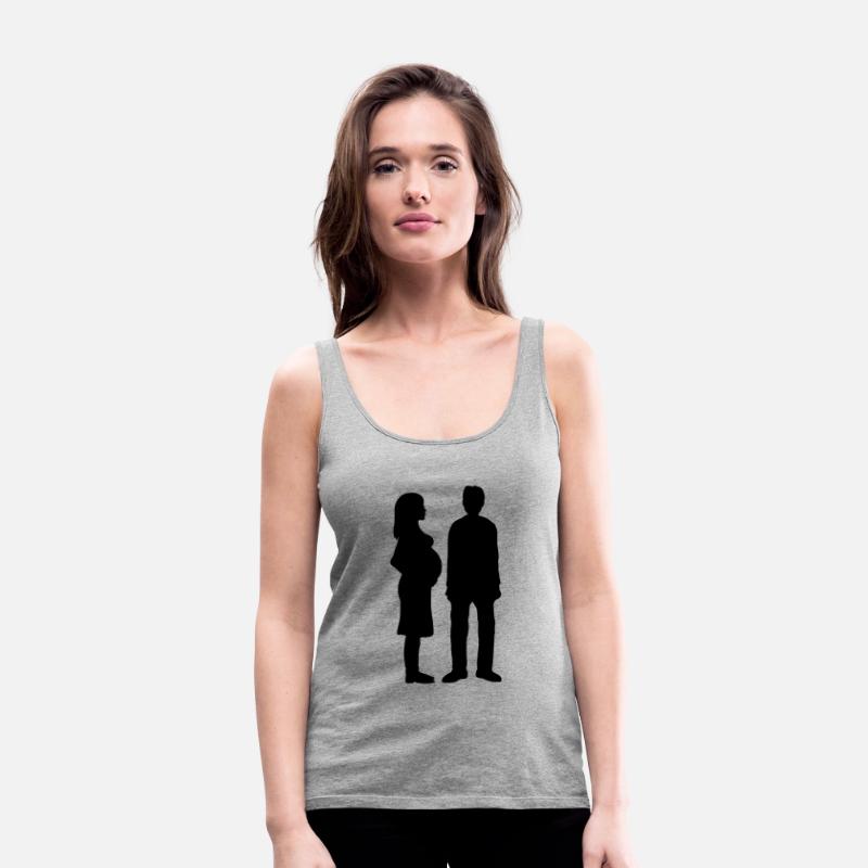 pregnant woman man poor