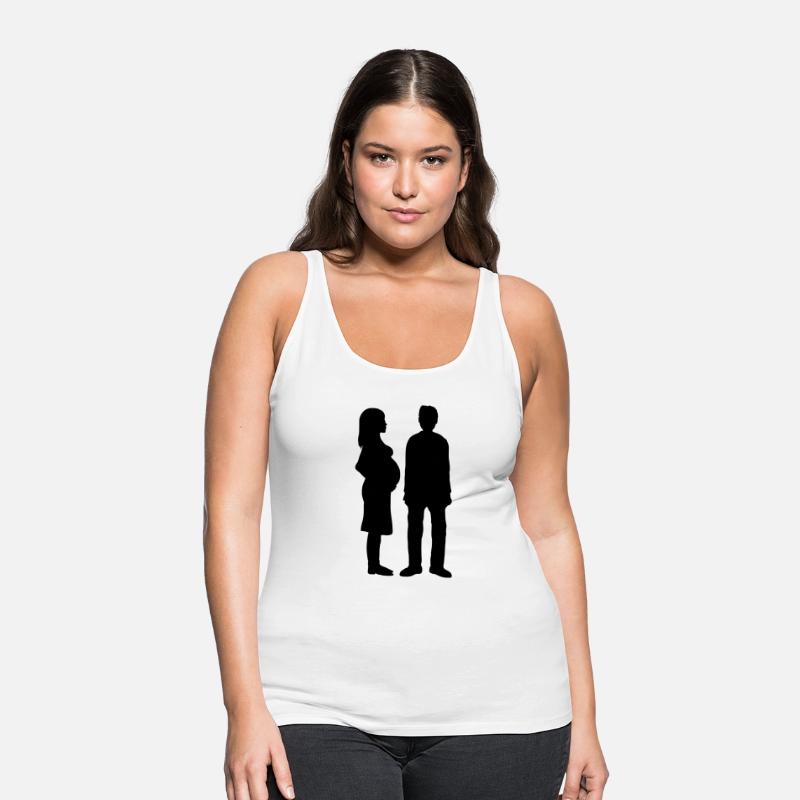 pregnant woman man poor