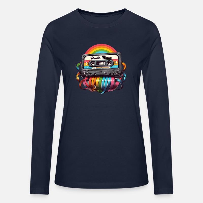 Pride Tunes Rainbow Cassette Design