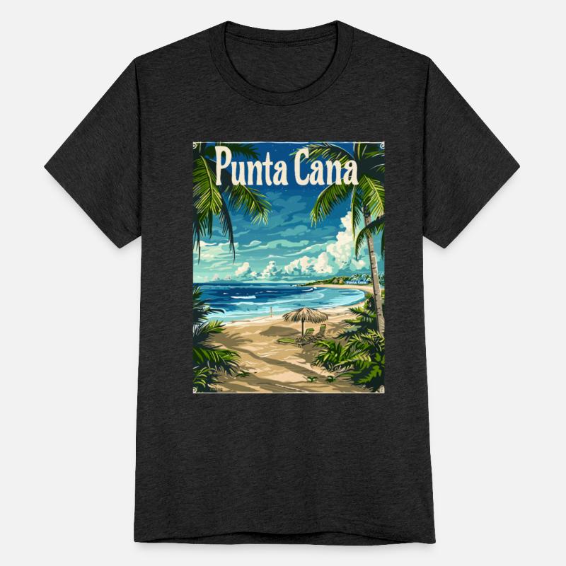 Punta Cana Tropical Beach Escape with Palm Trees
