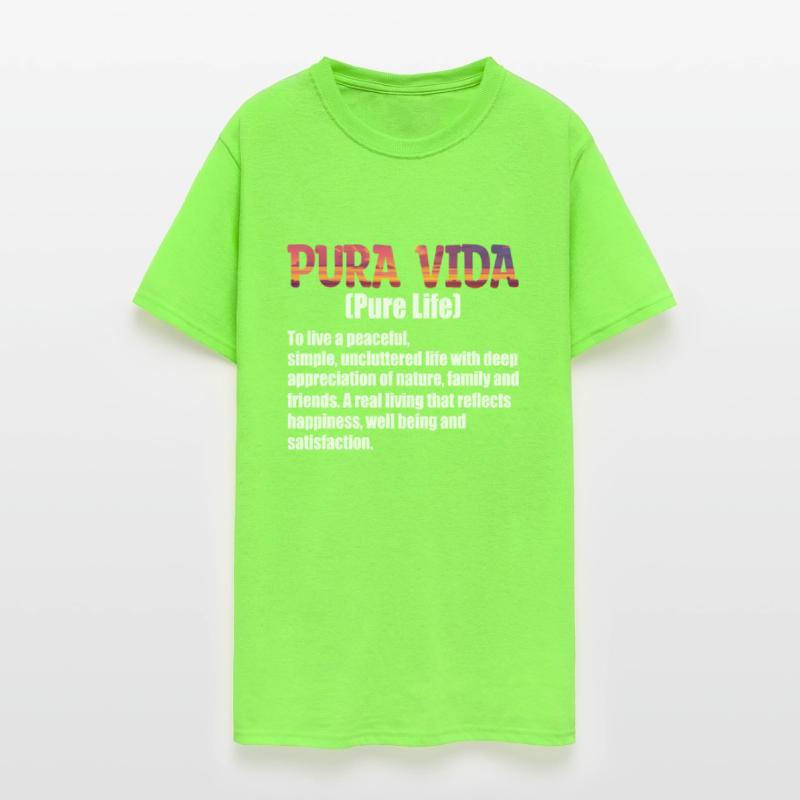 Pura Vida Definition South America Souvenir Gift