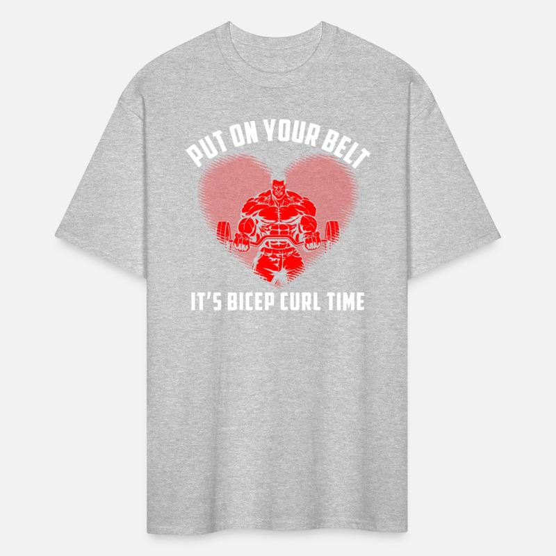 Put On Your Belt. It's Bicep Curl Time