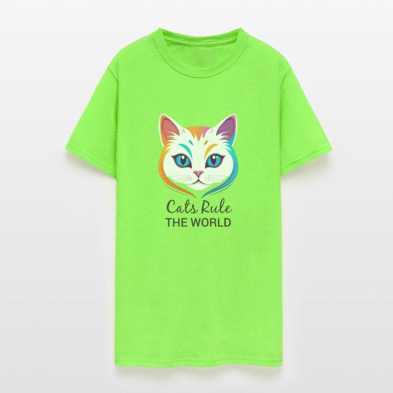 Quote Saying: "Cats Rule Rhe World"