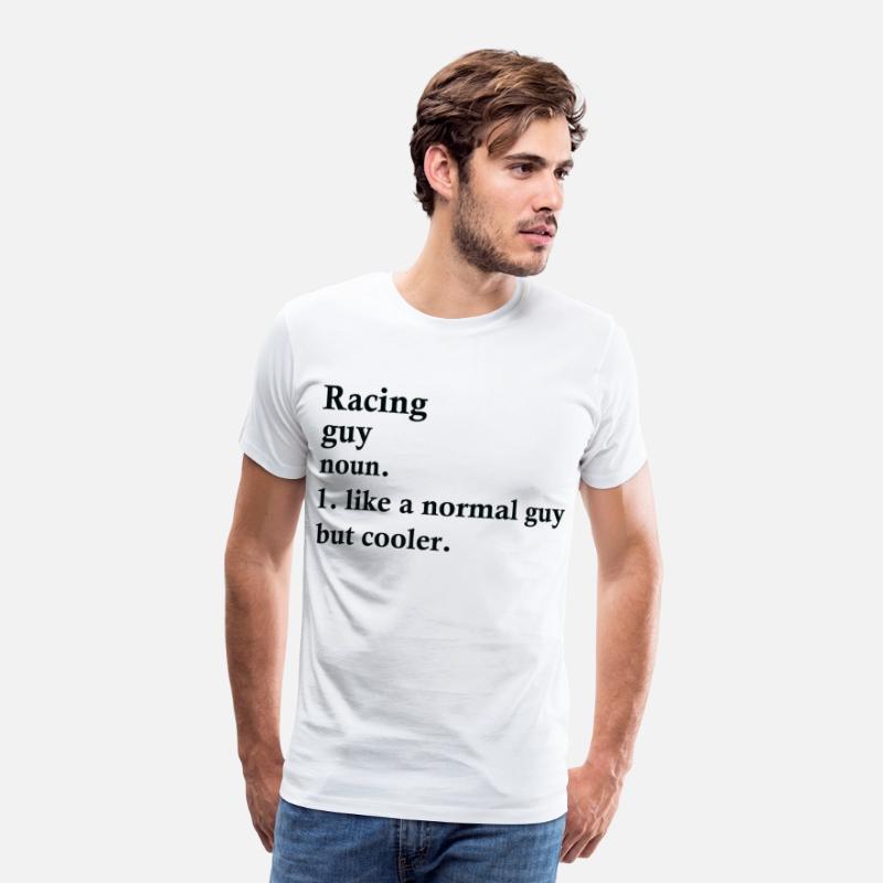Racing Guy Funny Racer Definition