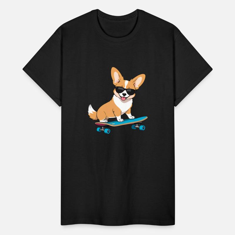 Rad Skater Corgi