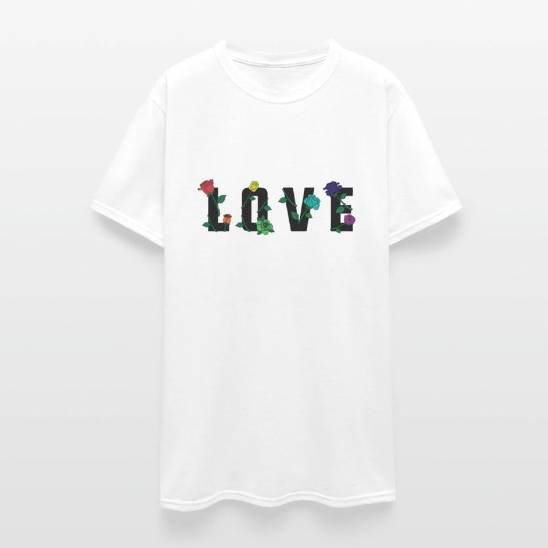 Rainbow Love and Roses