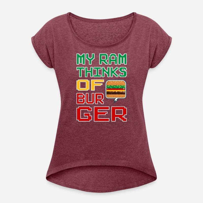 RAM Brain Pixel Hamburger Cheeseburger