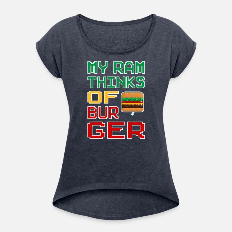 RAM Brain Pixel Hamburger Cheeseburger